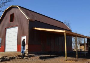 Barn With Lean-to